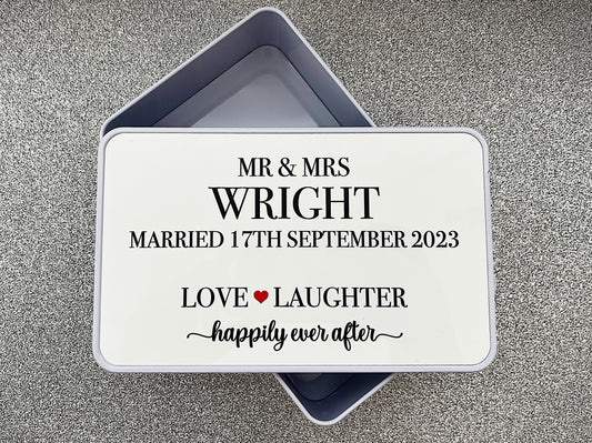 Personalised Tin