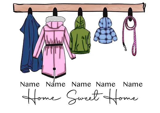 Digital Download Family Coats