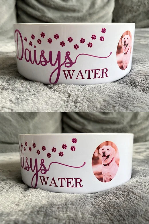 Personalised Large Dog Bowl