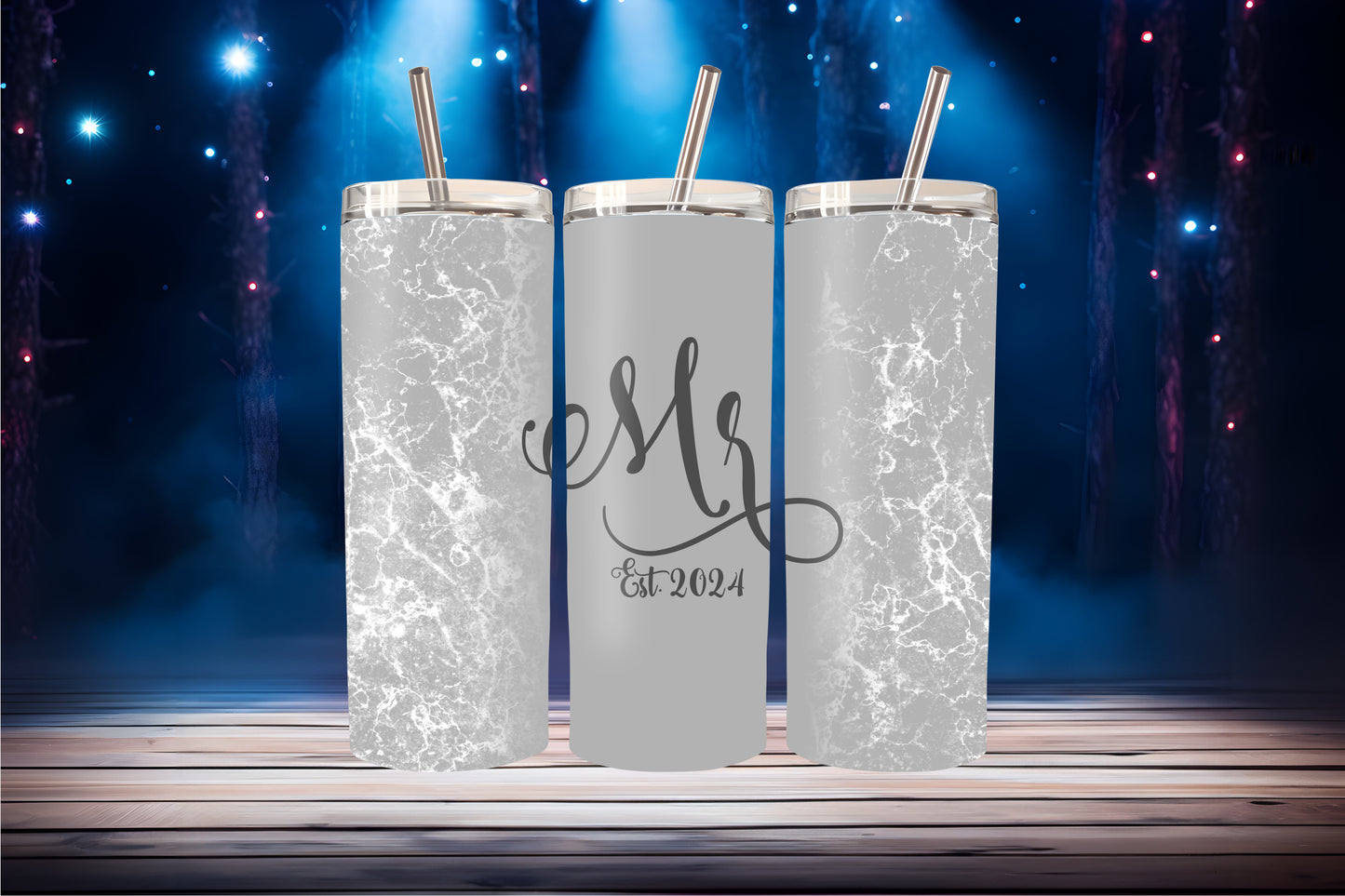 Personalised 20oz Tumbler - Wedding Themed